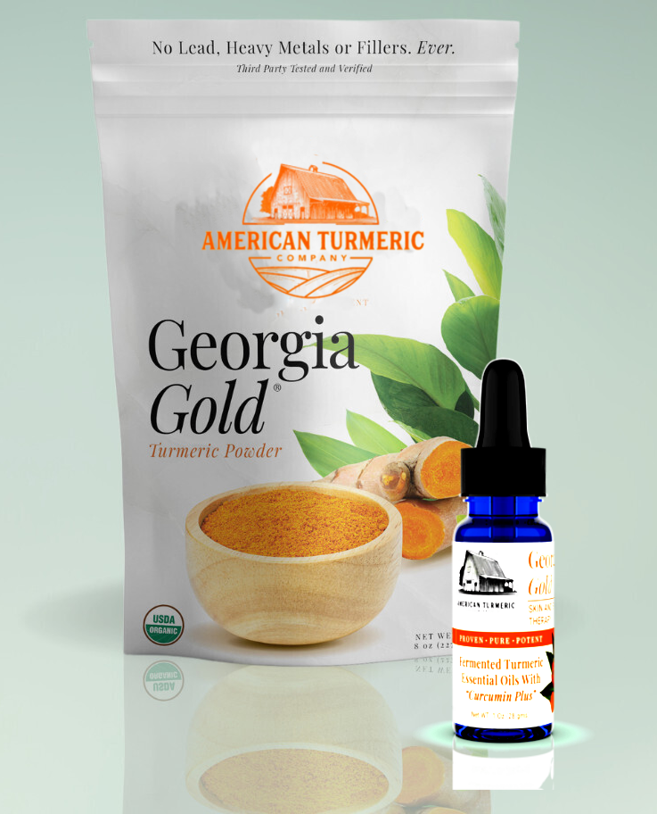 Turmeric Powder and Fermented Turmeric Oil Product Bundle