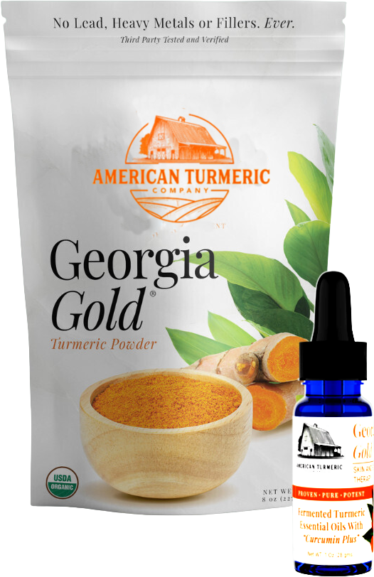 Organic Turmeric Powder & Fermented Turmeric Oil Bundle – Clean Support for Vitality