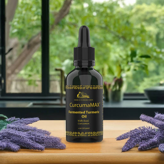 CurcumaMAX Fermented Turmeric Oil Enhanced with Natural Curcumin