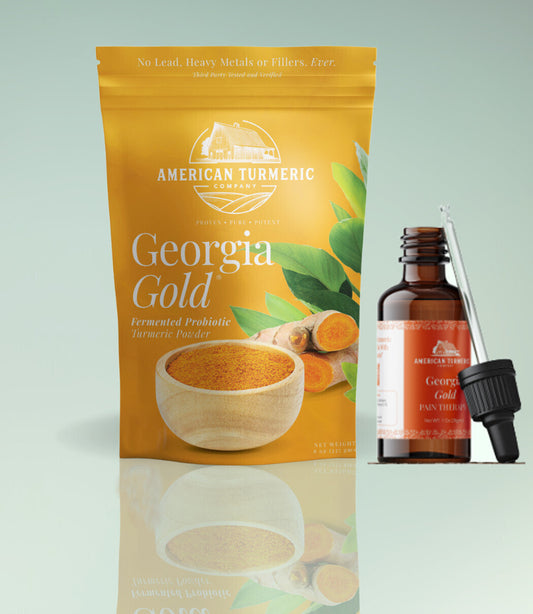 Product Bundle-Georgia Gold Fermented Turmeric Powder and Fermented Turmeric Oil