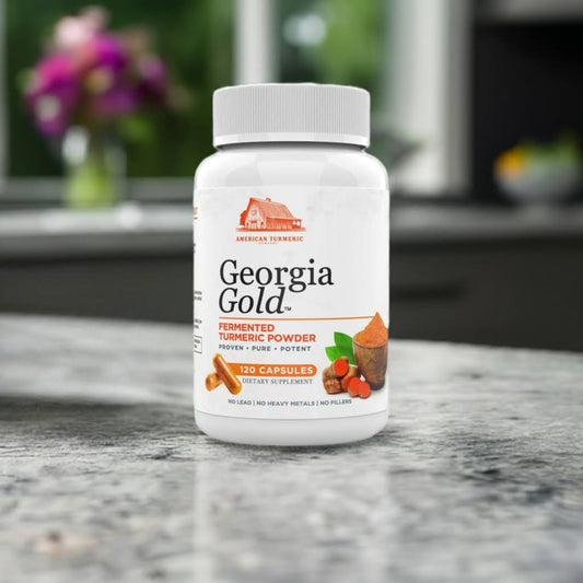 Georgia Gold Fermented Turmeric Powder Capsules