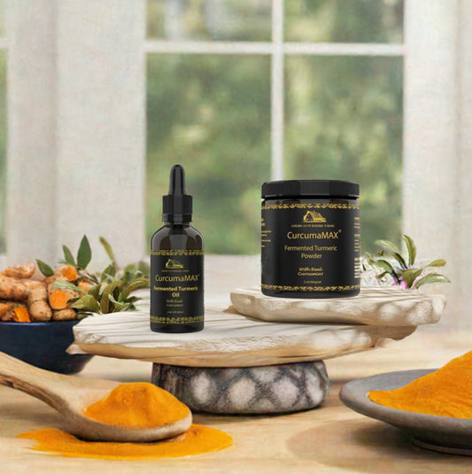 Product Bundle - CurcumaMAX Fermented Turmeric Oil & CurcumaMAX Fermented Turmeric Powder