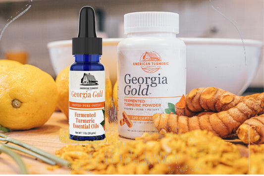 Perfect Match- Fermented Turmeric Capsules and Fermented Turmeric Oil