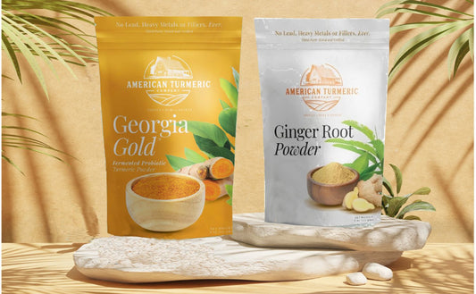 Product Bundle - Georgia Gold Fermented Turmeric Powder and Ginger Root Powder