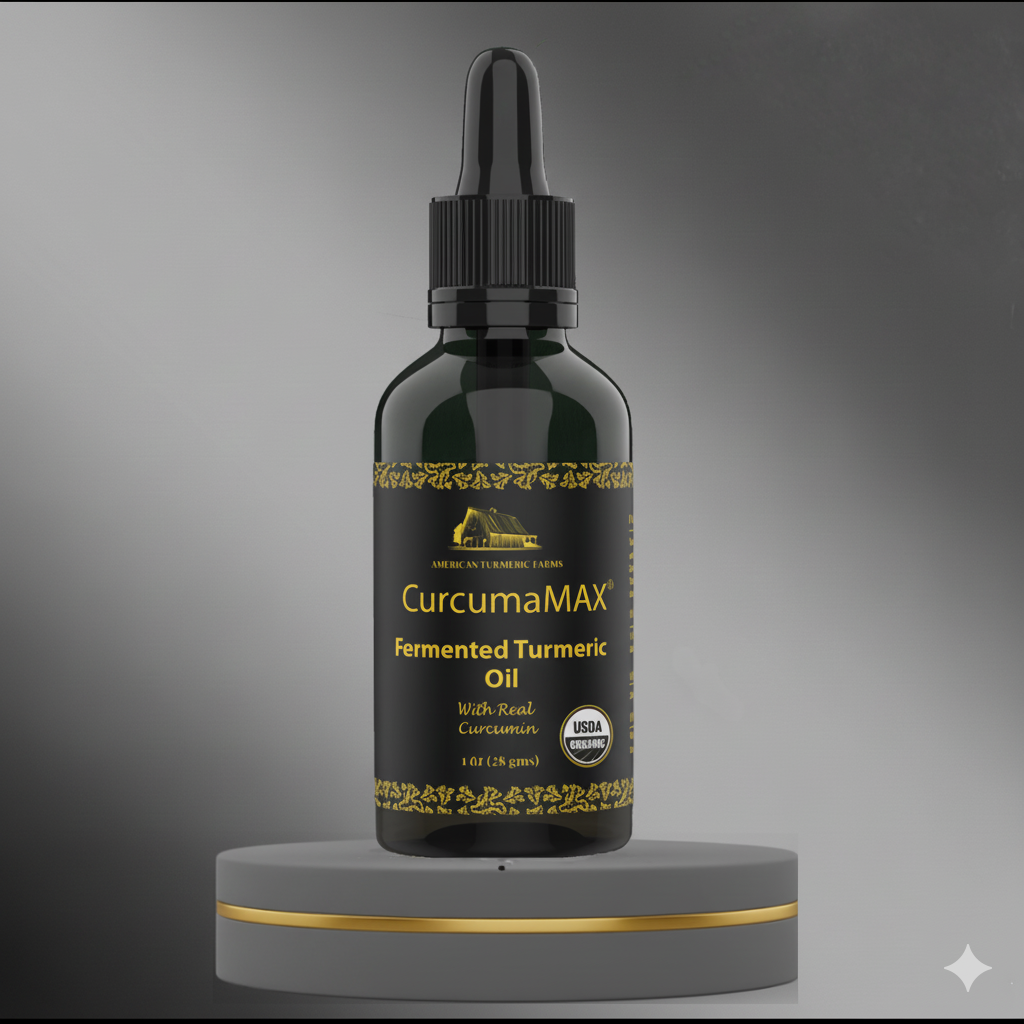 Capture the Essence of Turmeric’s Healing Power with Fermented Potency: CurcumaMAX Turmeric Oil