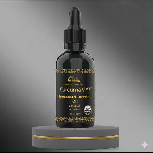 Capture the Essence of Turmeric’s Healing Power with Fermented Potency: CurcumaMAX Turmeric Oil