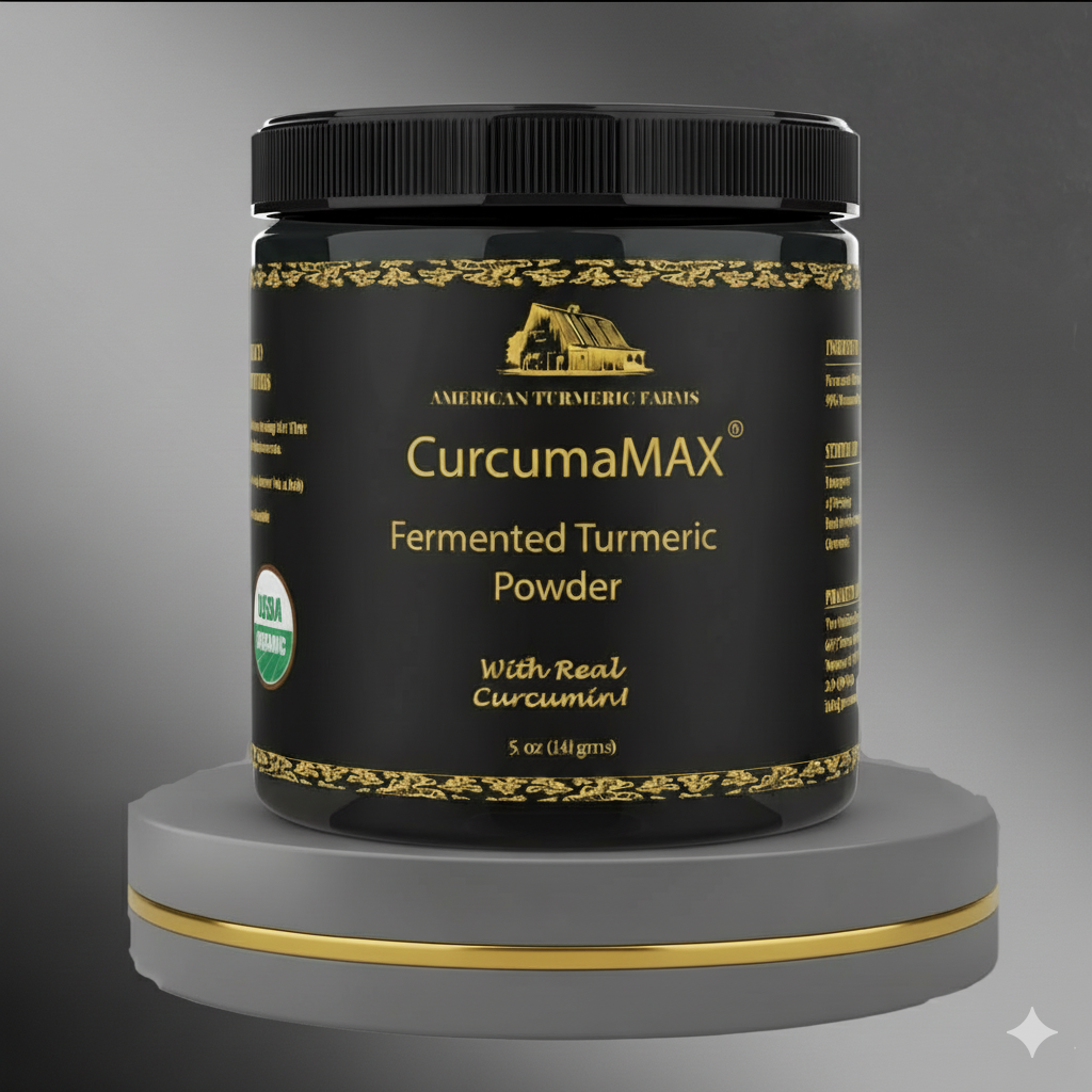 Experience the Transformative Power of CurcumaMAX Fermented Turmeric Powder