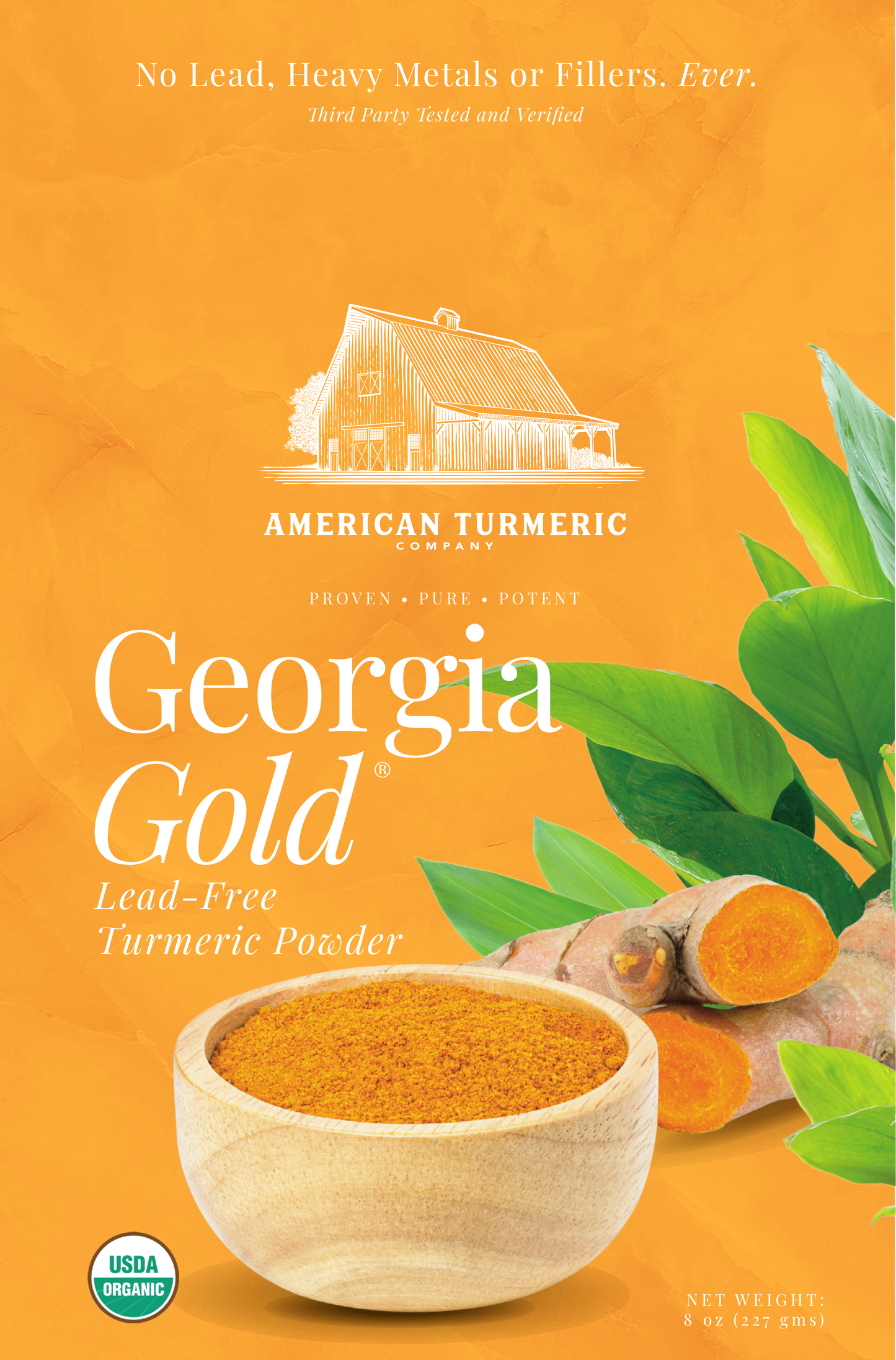 Georgia Gold Fermented Turmeric Powder